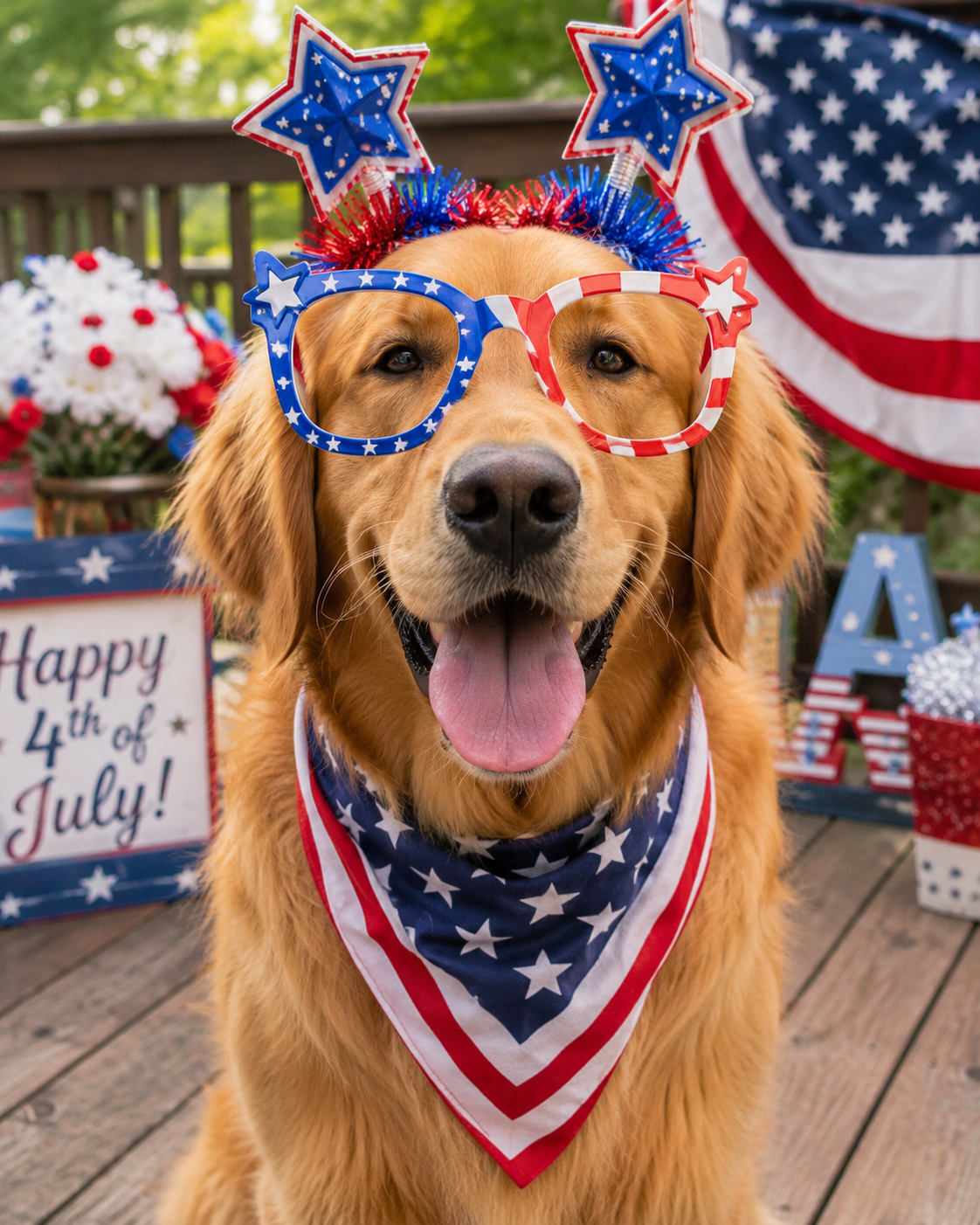 How to Keep Your Dog Safe and Calm on The 4th of July